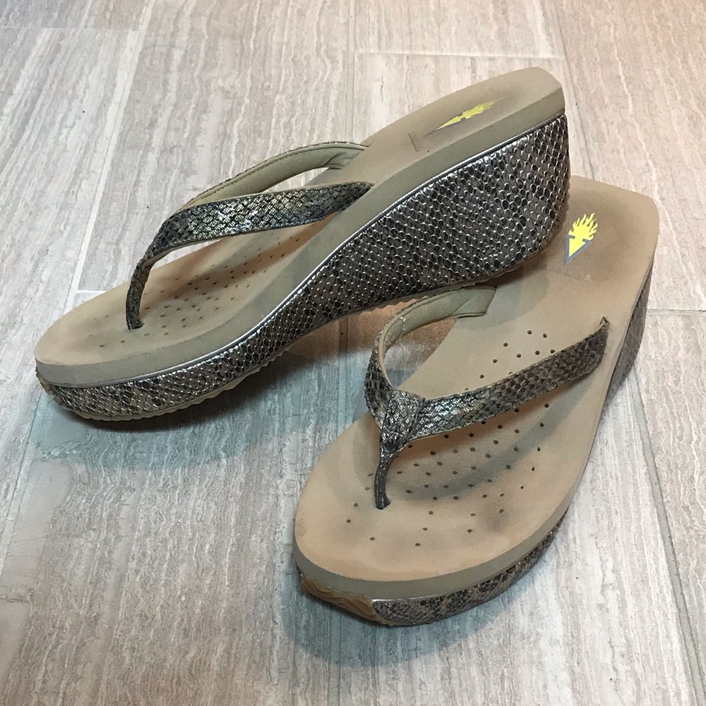 Snakeskin Volatile sandals